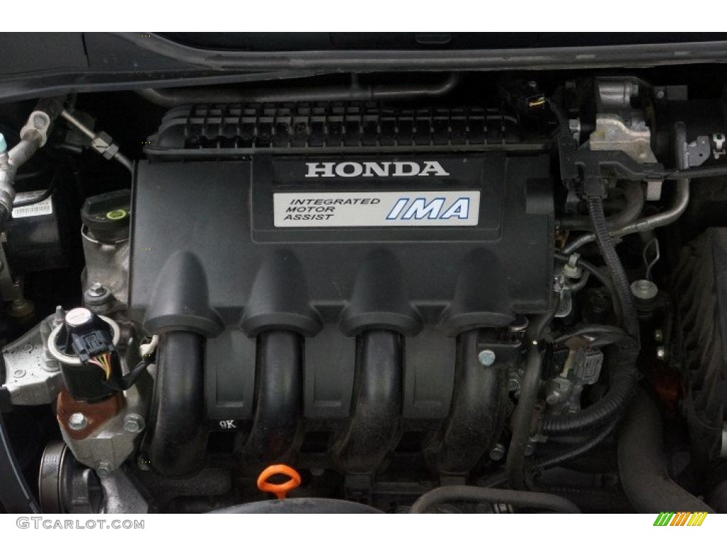 2010 Insight Hybrid EX - Polished Metal Metallic / Blue photo #35