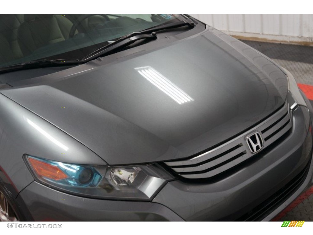 2010 Insight Hybrid EX - Polished Metal Metallic / Blue photo #39