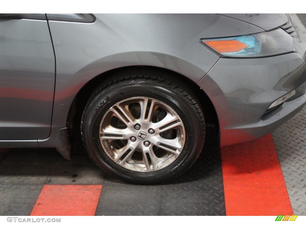 2010 Insight Hybrid EX - Polished Metal Metallic / Blue photo #40