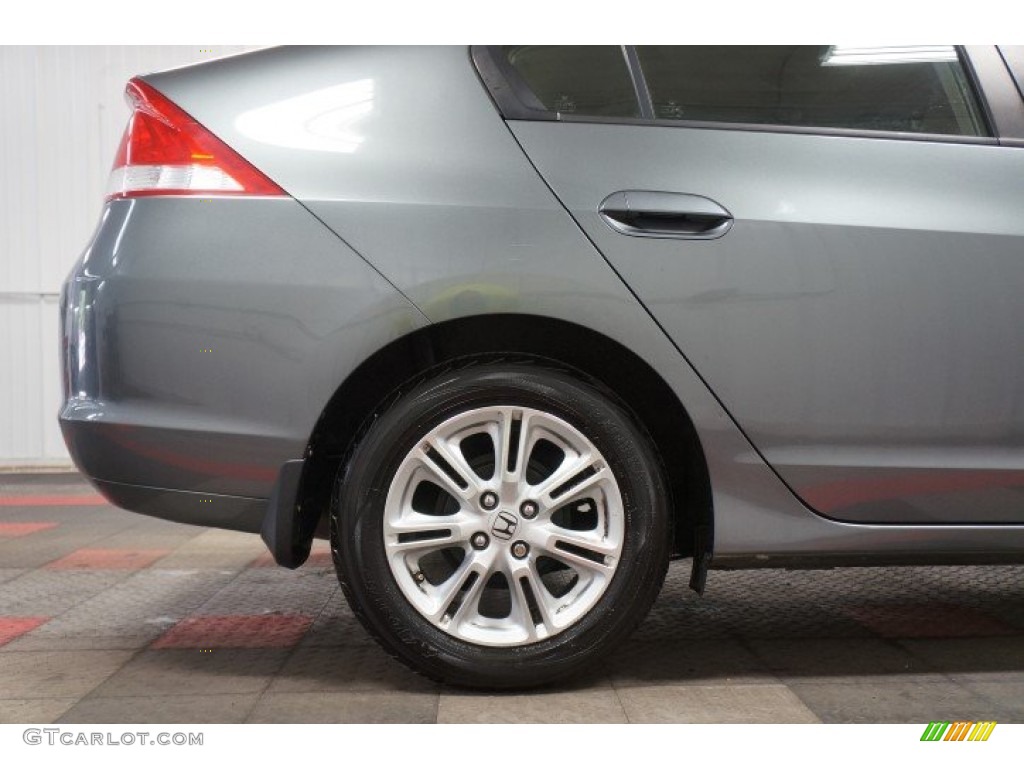 2010 Insight Hybrid EX - Polished Metal Metallic / Blue photo #47