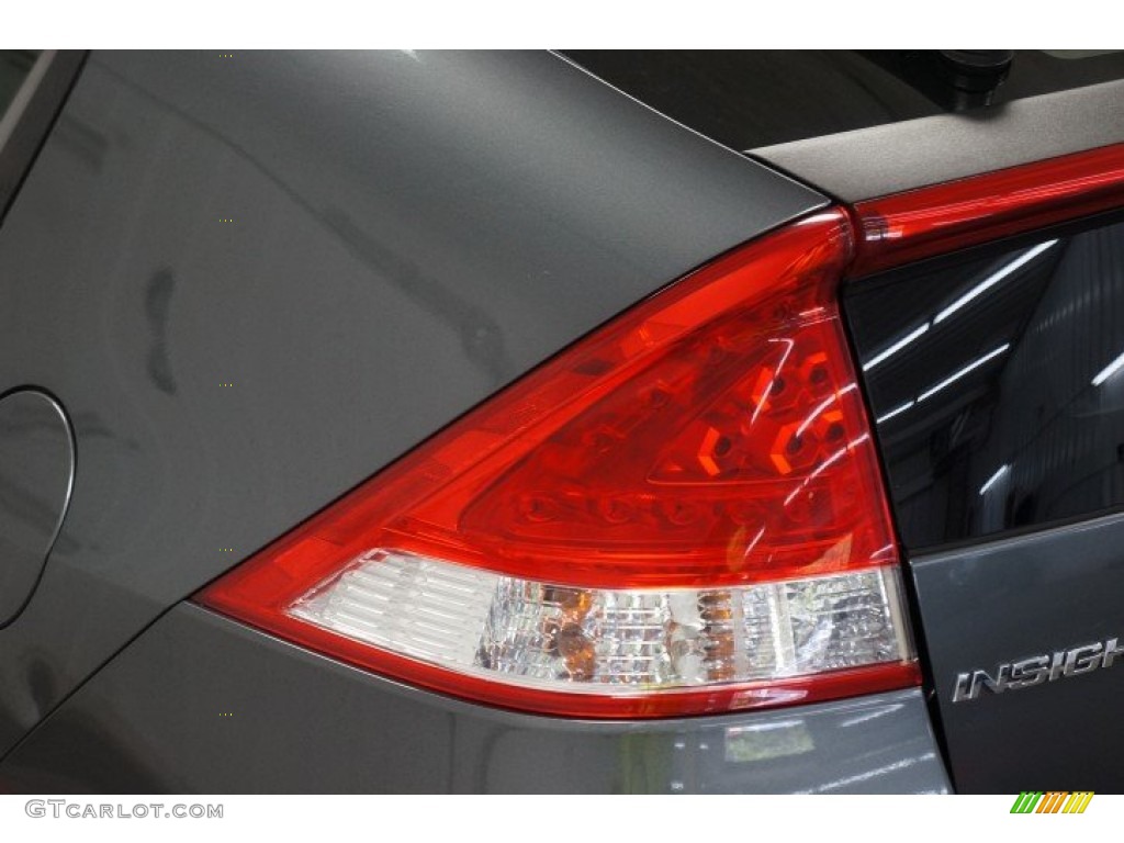 2010 Insight Hybrid EX - Polished Metal Metallic / Blue photo #52