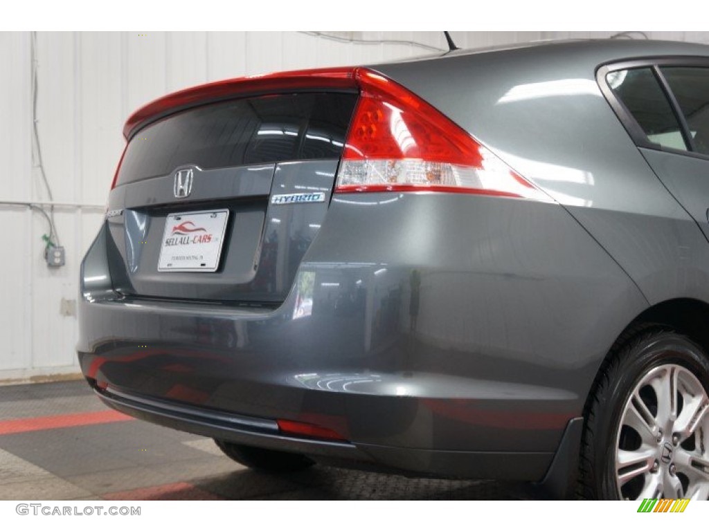 2010 Insight Hybrid EX - Polished Metal Metallic / Blue photo #54