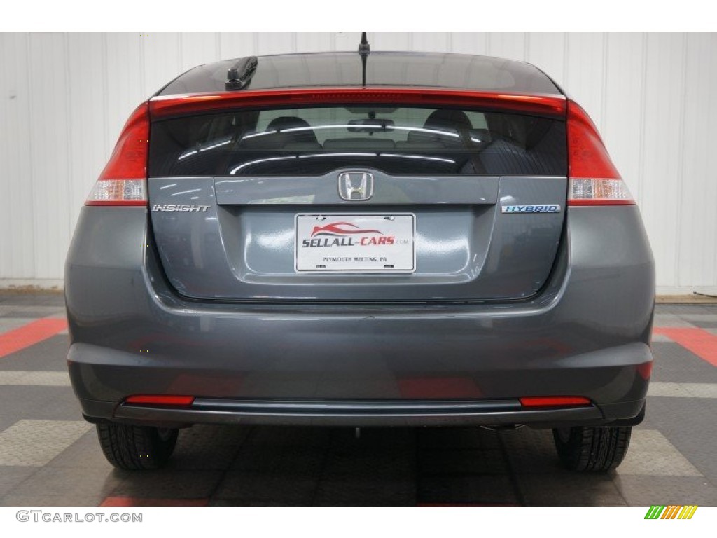 2010 Insight Hybrid EX - Polished Metal Metallic / Blue photo #55