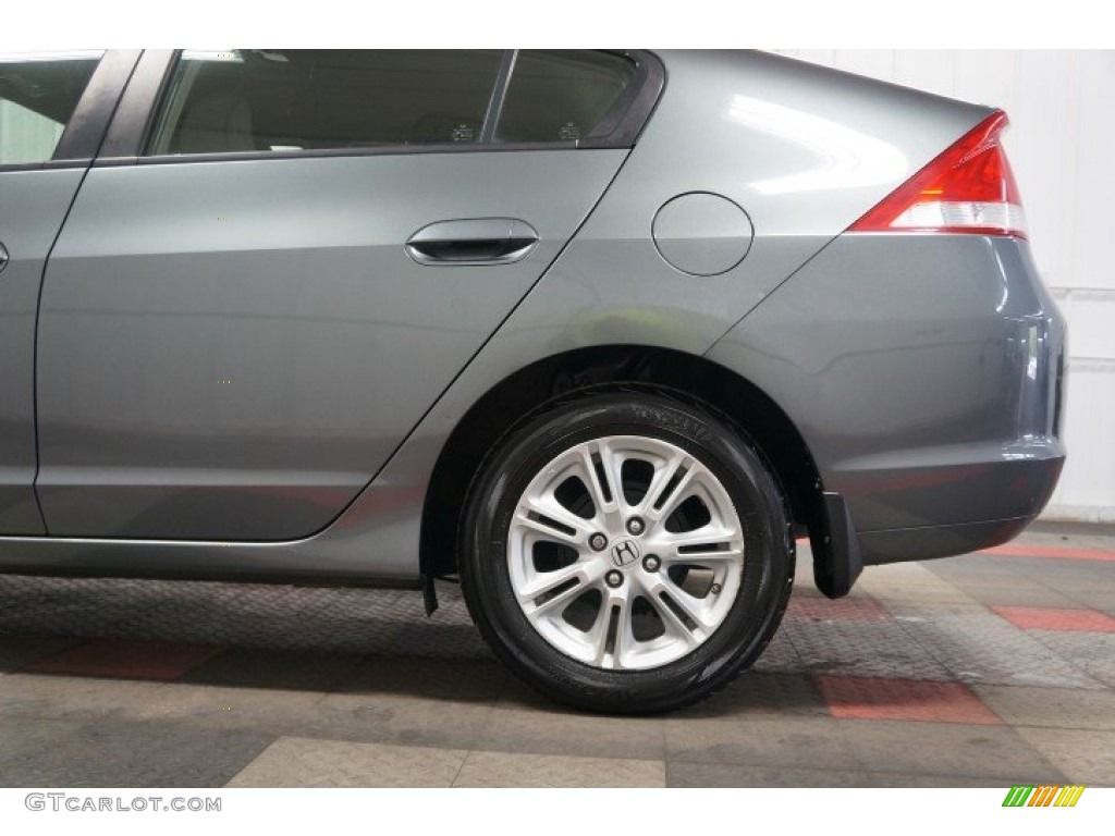 2010 Insight Hybrid EX - Polished Metal Metallic / Blue photo #56