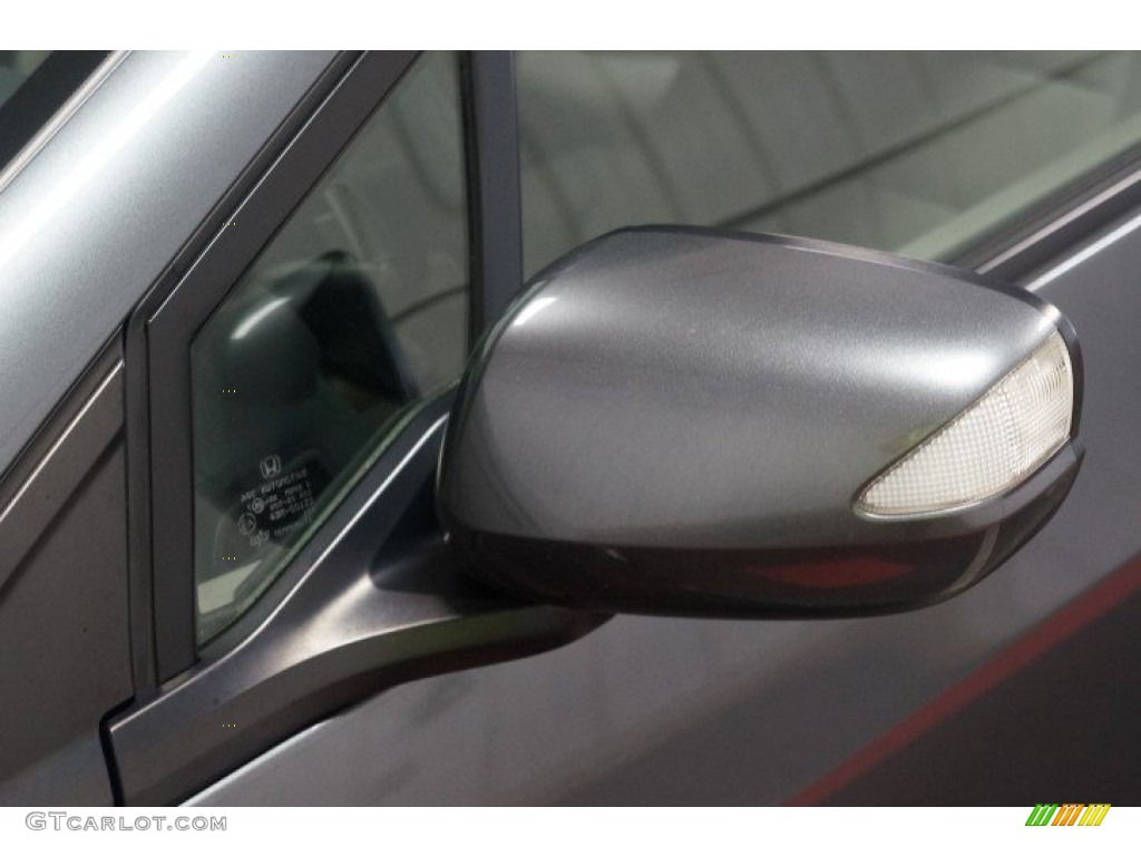 2010 Insight Hybrid EX - Polished Metal Metallic / Blue photo #61