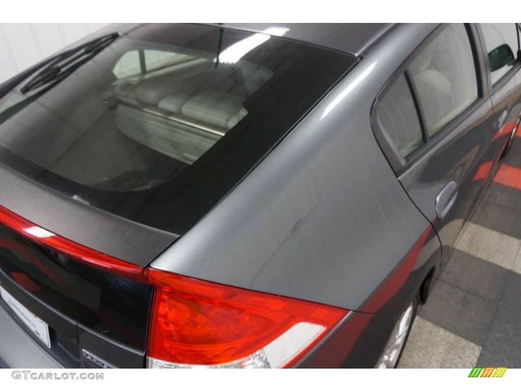2010 Insight Hybrid EX - Polished Metal Metallic / Blue photo #71