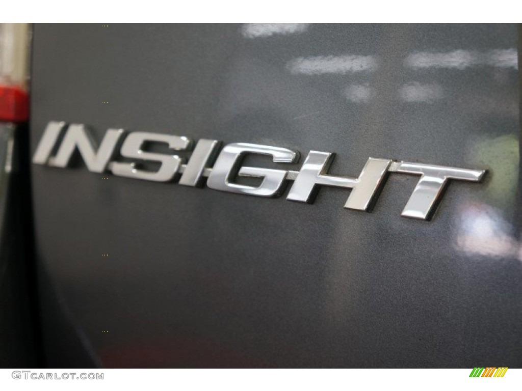 2010 Insight Hybrid EX - Polished Metal Metallic / Blue photo #76
