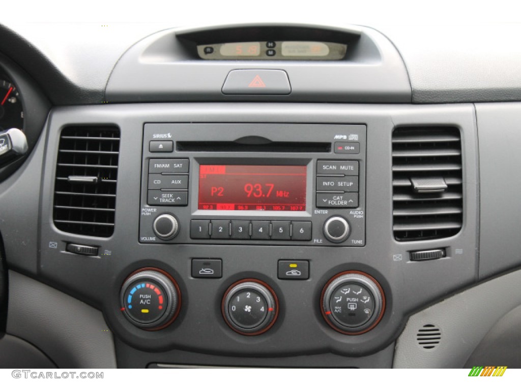 2009 Optima LX - Ruby Red / Gray photo #12