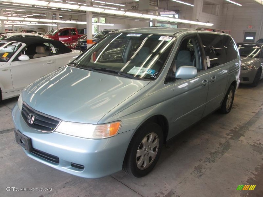 2003 Odyssey EX - Havasu Blue Metallic / Quartz photo #1