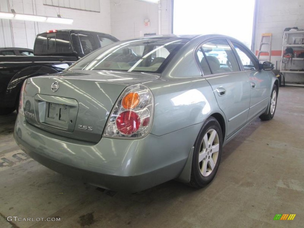 2003 Altima 2.5 S - Mystic Emerald Green / Blond photo #2