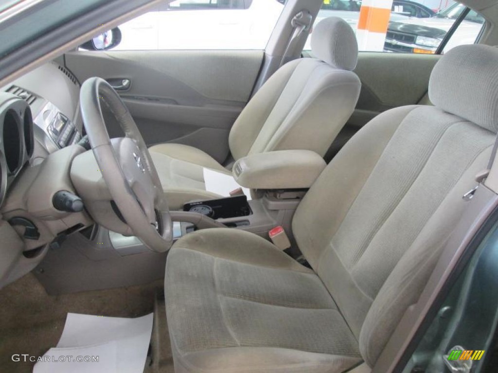 2003 Altima 2.5 S - Mystic Emerald Green / Blond photo #4