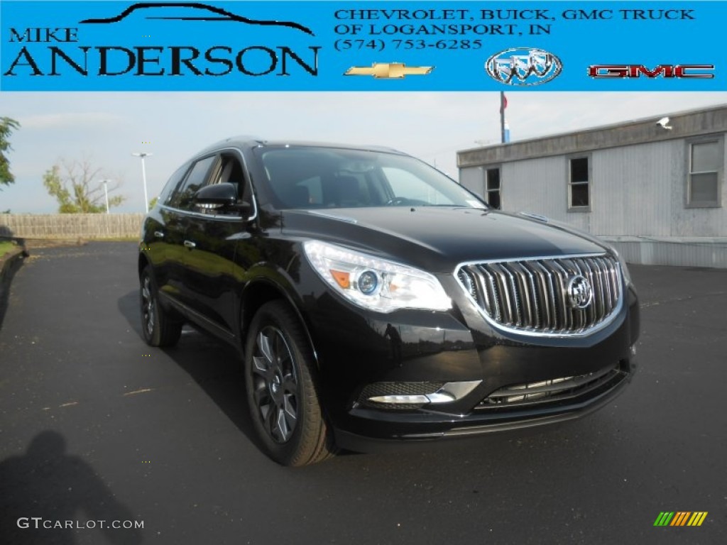 2016 Enclave Leather AWD - Ebony Twilight Metallic / Ebony/Ebony photo #1