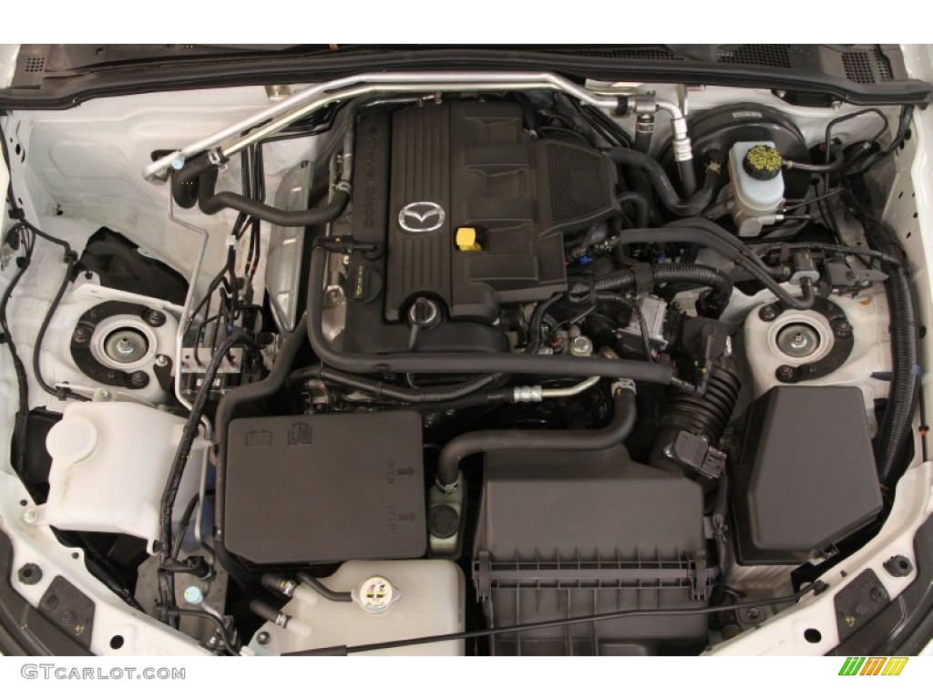 2014 Mazda MX-5 Miata Sport Roadster 2.0 Liter MZR DOHC 16-Valve VVT 4 Cylinder Engine Photo #106481190