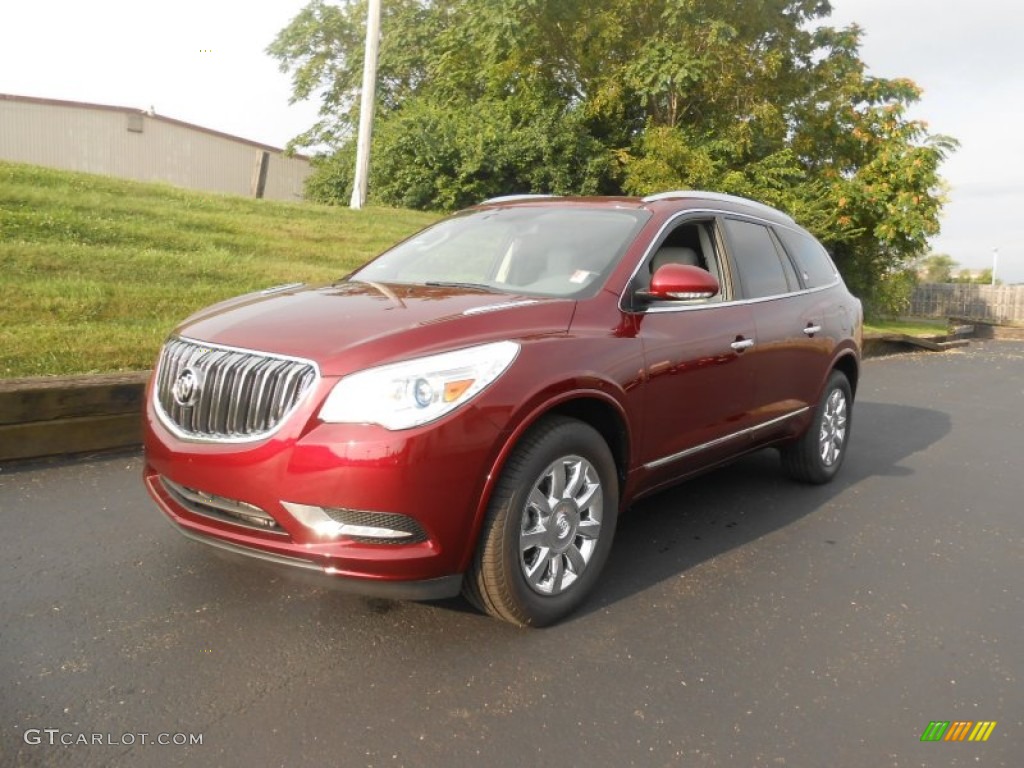 Crimson Red Tintcoat 2015 Buick Enclave Leather Exterior Photo #106482103