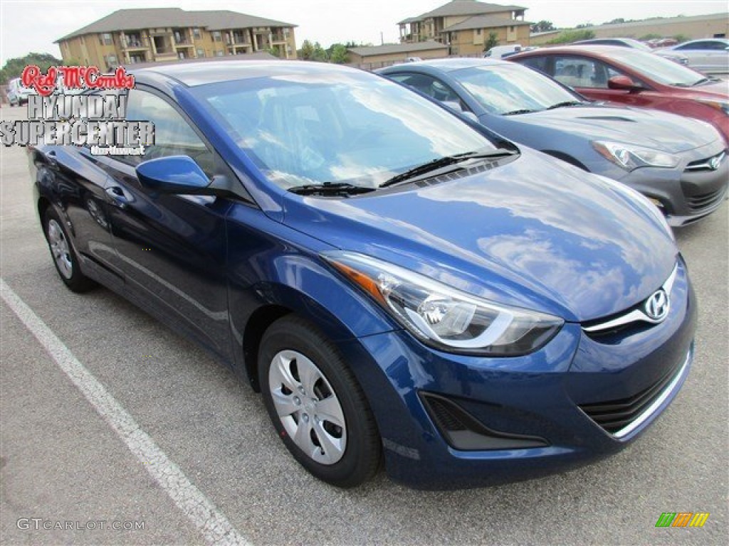 2016 Elantra SE - Blue / Beige photo #1