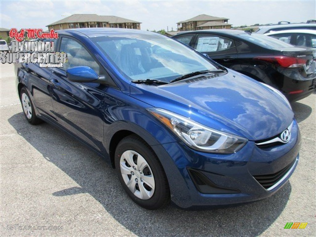 2016 Elantra SE - Blue / Gray photo #1