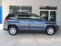 Atlantis Blue Metallic 2014 GMC Terrain SLE Exterior