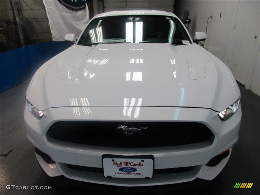 2015 Mustang GT Coupe - Oxford White / Ebony photo #2