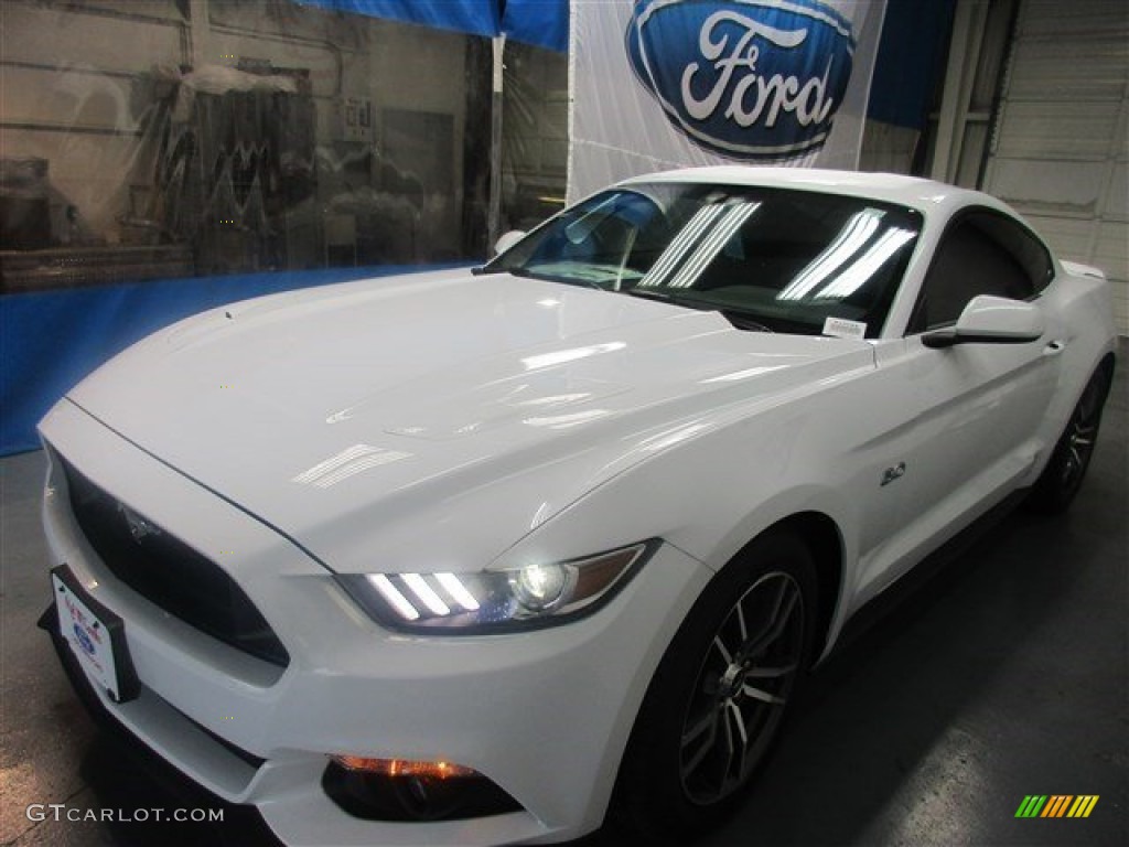 2015 Mustang GT Coupe - Oxford White / Ebony photo #3