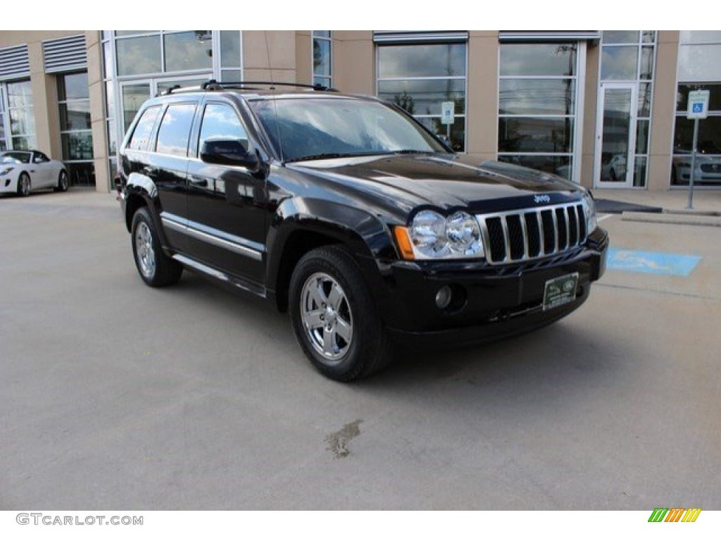 2007 Black Jeep Grand Cherokee Overland 4x4 106479404