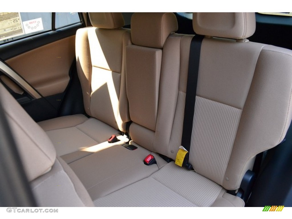 2015 Toyota RAV4 XLE Rear Seat Photos