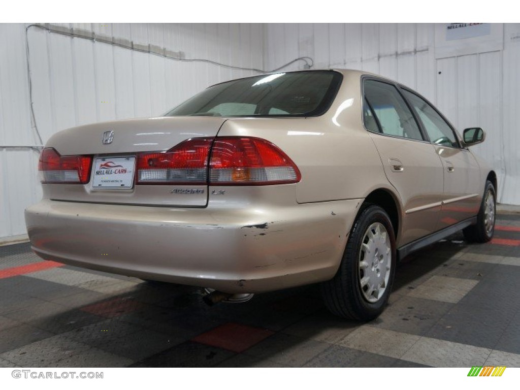 2002 Accord LX Sedan - Naples Gold Metallic / Ivory photo #8