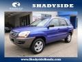 2008 Smart Blue Metallic Kia Sportage LX #106479217