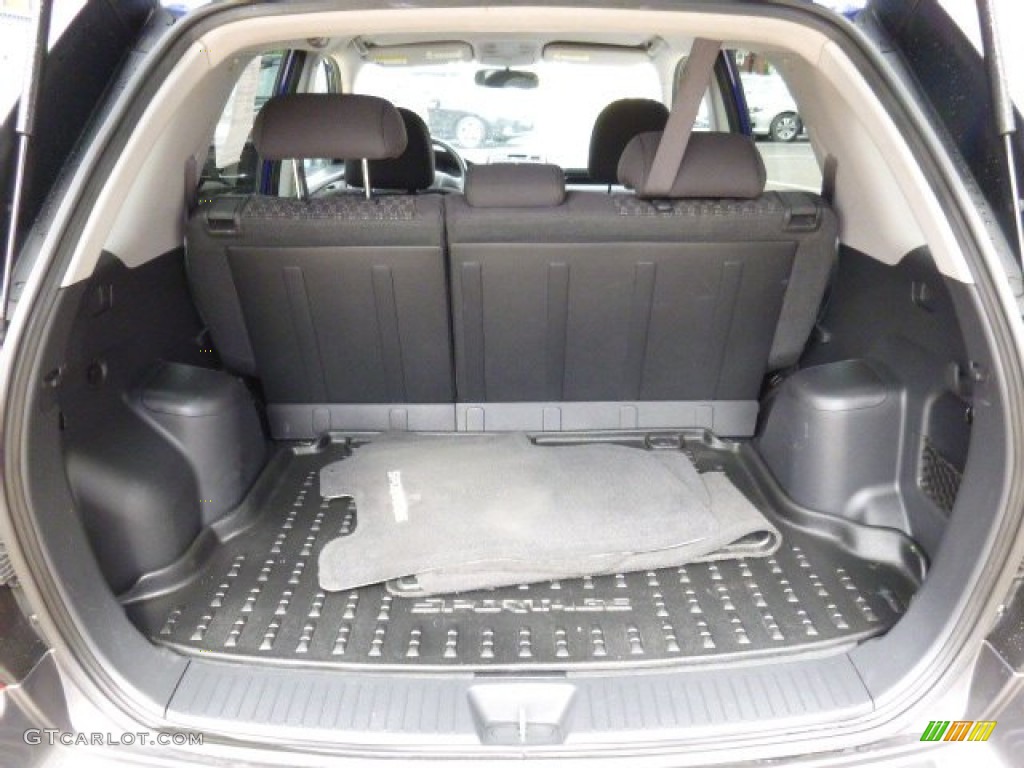 2008 Sportage LX - Smart Blue Metallic / Black photo #7