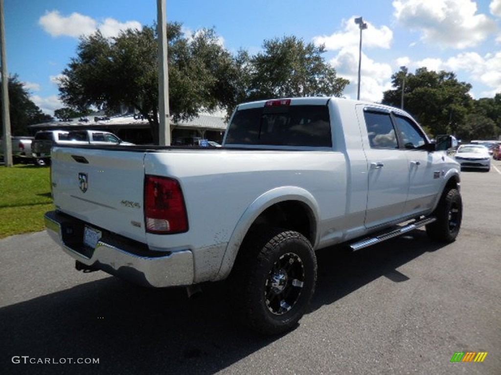 2012 Ram 2500 HD Laramie Mega Cab 4x4 - Bright White / Dark Slate photo #8