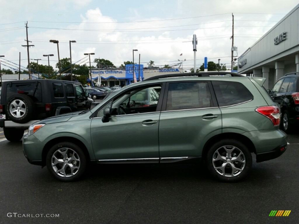 Jasmine Green Metallic 2016 Subaru Forester 2.5i Touring Exterior Photo #106491769