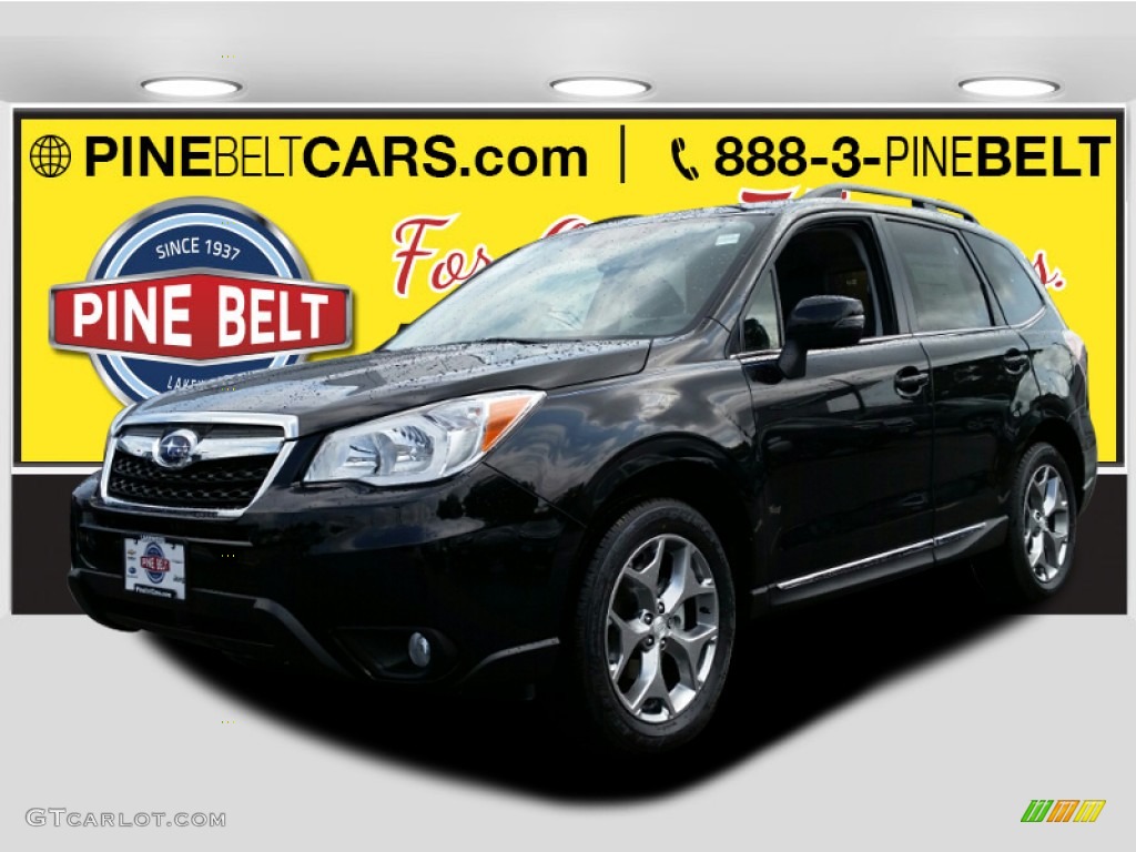 Crystal Black Silica Subaru Forester