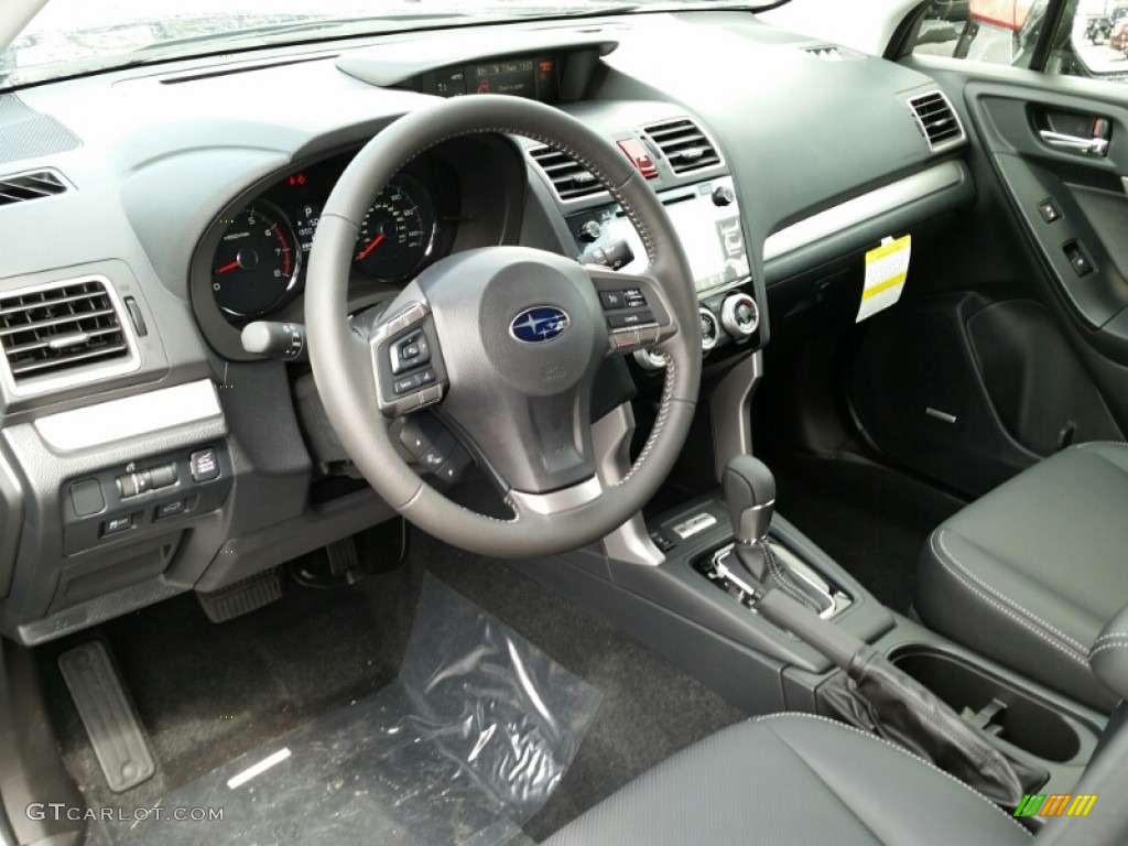 Black Interior 2016 Subaru Forester 2.0XT Touring Photo #106492474