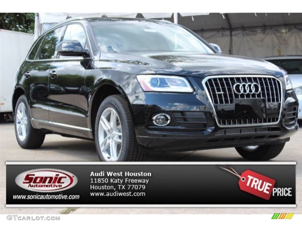 2016 Q5 2.0 TFSI Premium quattro - Mythos Black Metallic / Chestnut Brown photo #1