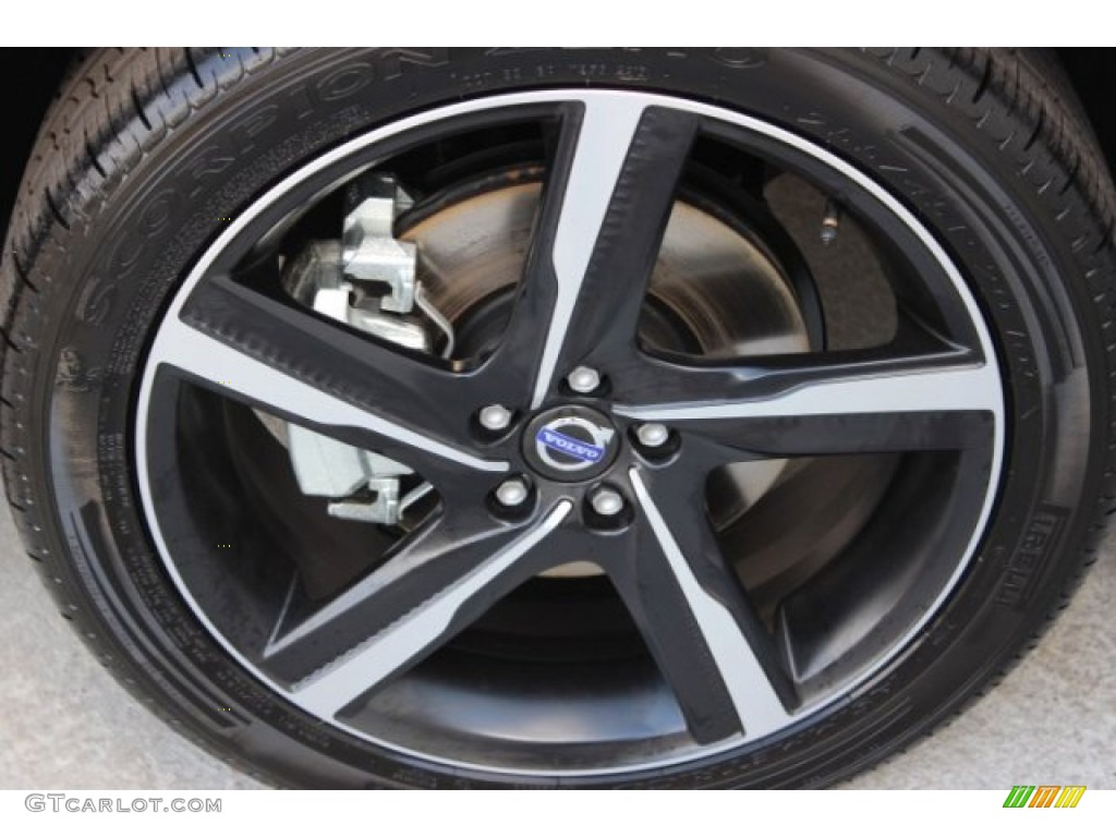 2016 XC60 T6 AWD R-Design - Osmium Grey Metallic / Off-Black photo #4