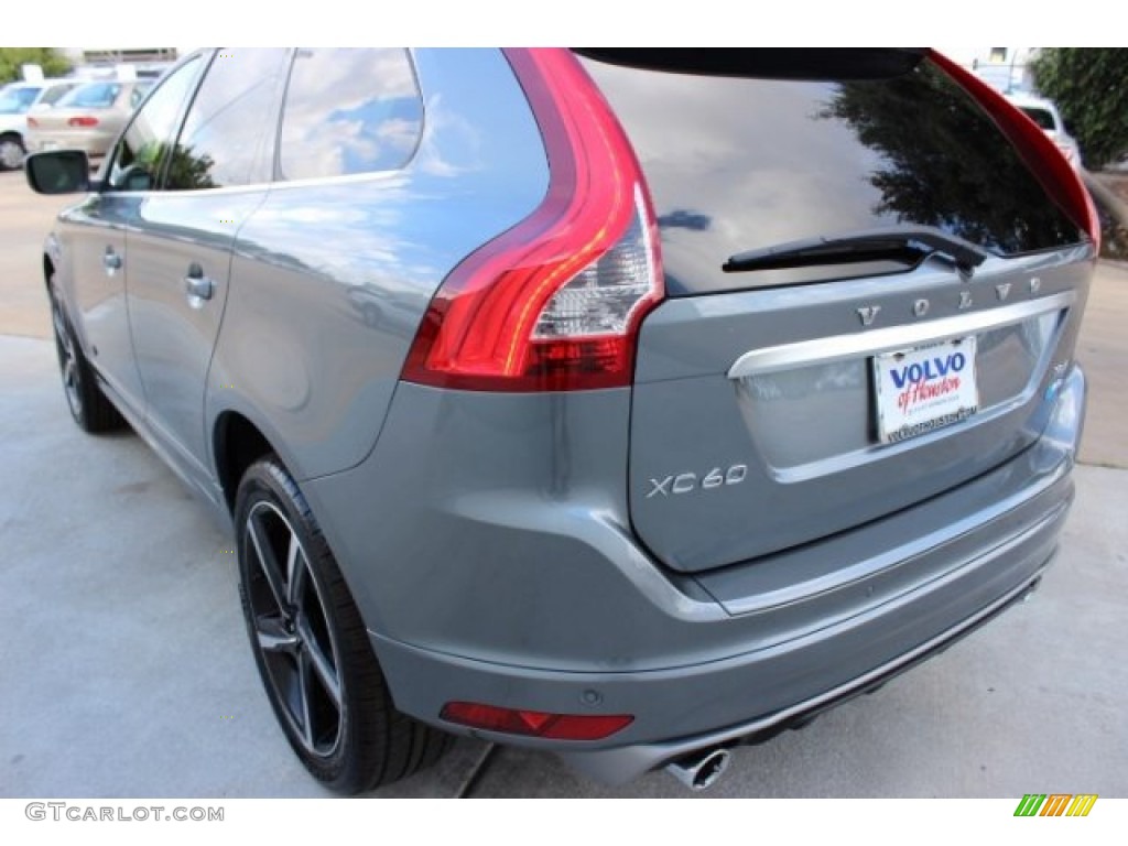2016 XC60 T6 AWD R-Design - Osmium Grey Metallic / Off-Black photo #6