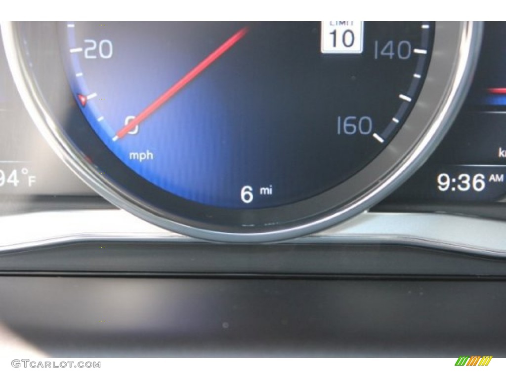 2016 XC60 T6 AWD R-Design - Osmium Grey Metallic / Off-Black photo #40