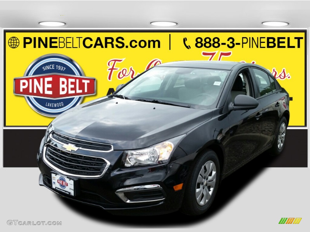 2016 Cruze Limited LS - Black Granite Metallic / Jet Black/Medium Titanium photo #1