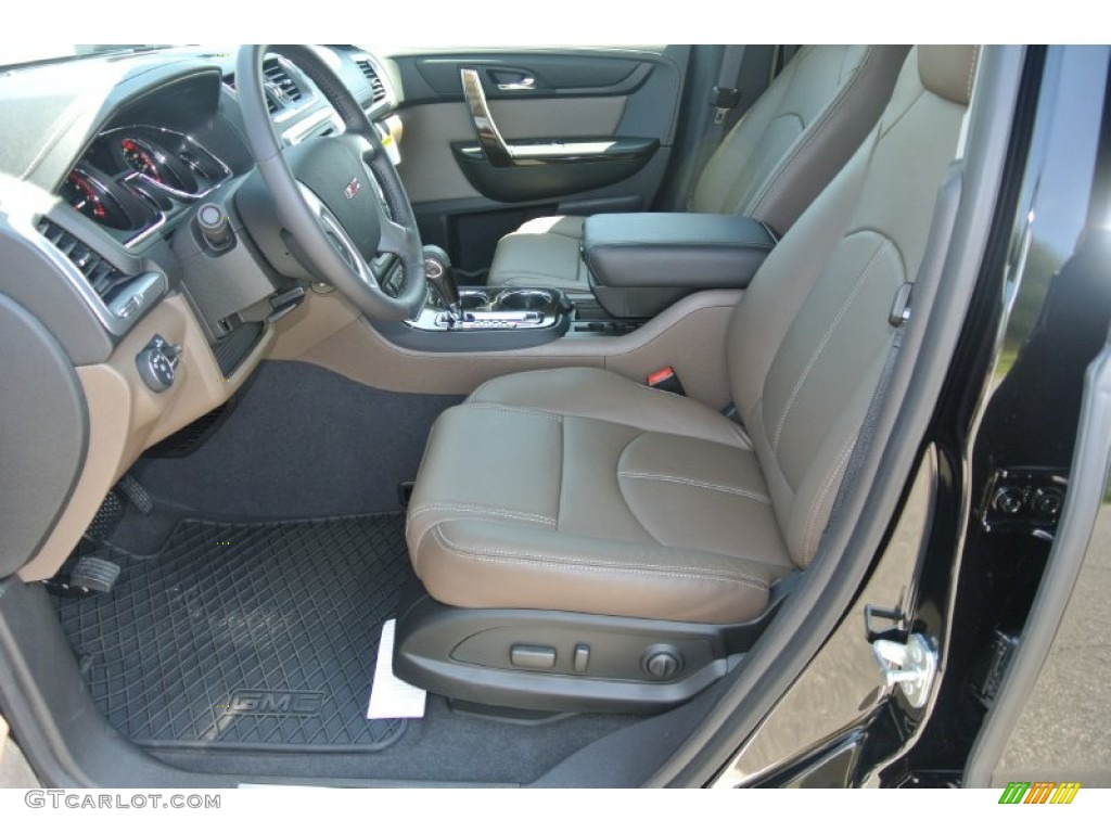 Dark Cashmere Interior 2016 GMC Acadia SLT Photo #106497793