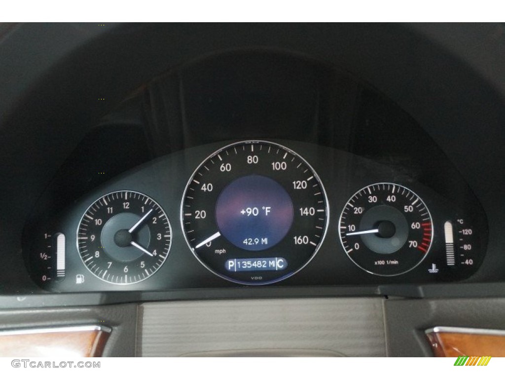 2004 Mercedes-Benz E 320 4Matic Sedan Gauges Photo #106499323