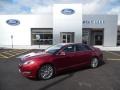 2013 Ruby Red Lincoln MKZ 2.0L EcoBoost AWD  photo #1