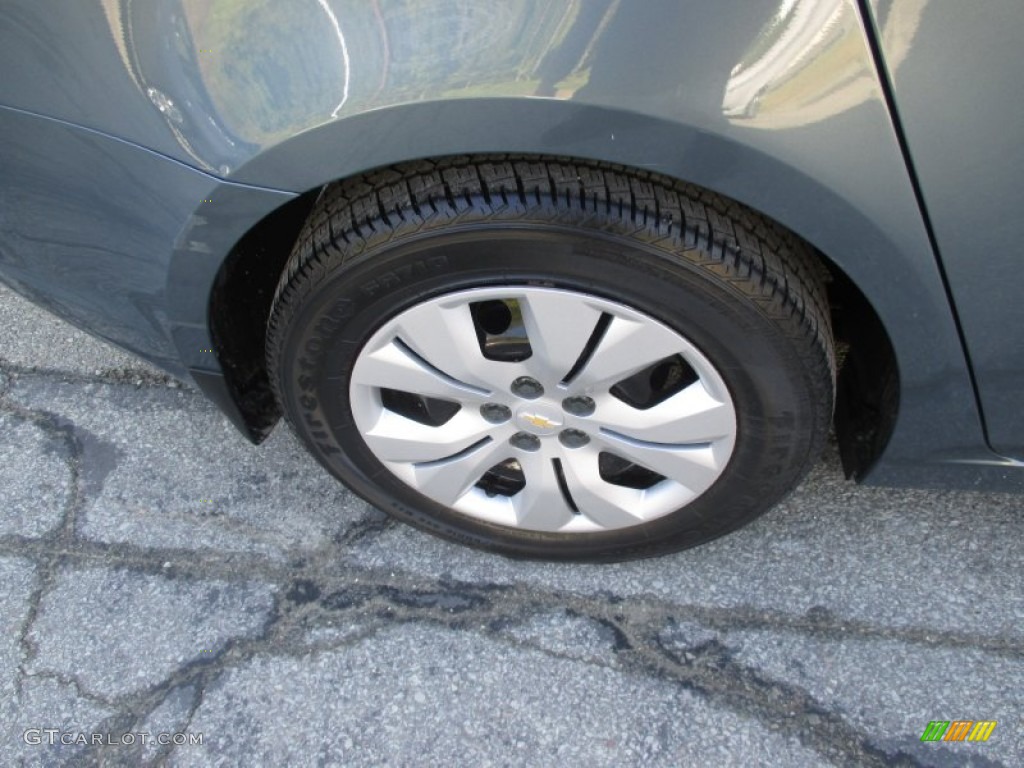 2012 Cruze LS - Blue Granite Metallic / Jet Black/Medium Titanium photo #3