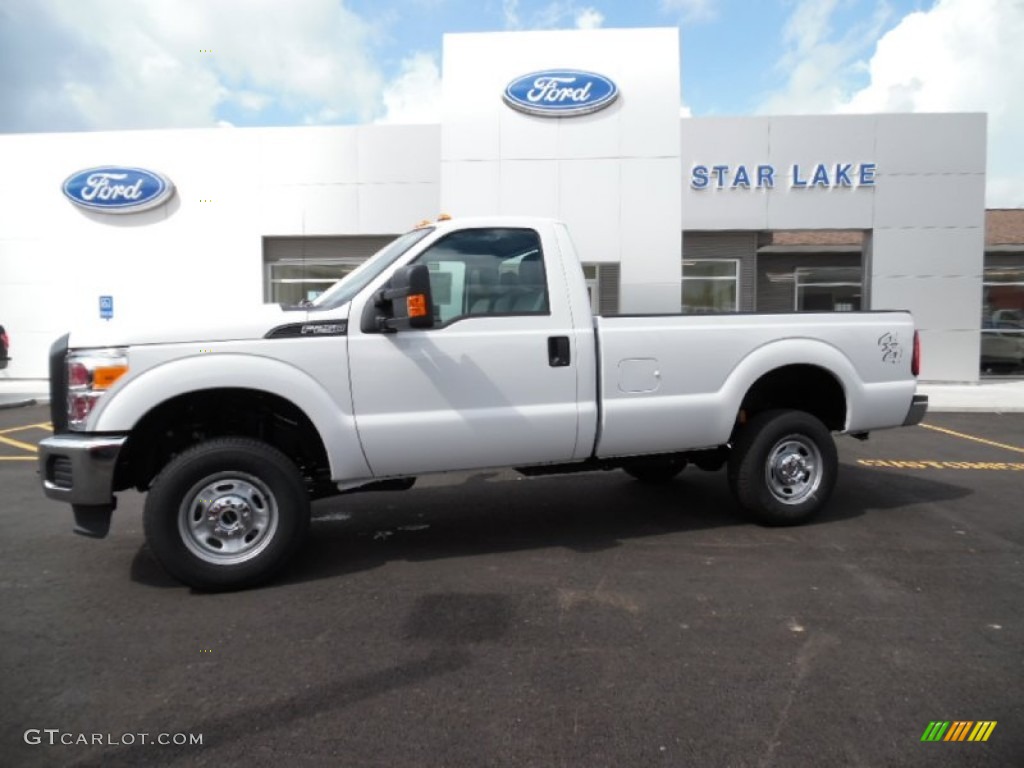 2016 Oxford White Ford F250 Super Duty Xl Regular Cab 4x4 106479444 2016 F250 Super Duty Xl Regular Cab 4x4 Oxford White Steel Photo 1