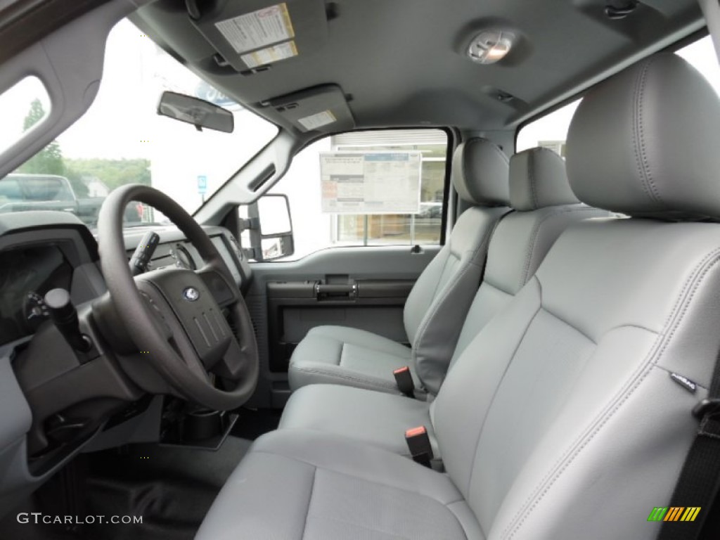 2016 Ford F250 Super Duty XL Regular Cab 4x4 Front Seat Photo #106500343