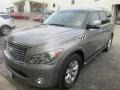 2014 Platinum Graphite Infiniti QX80   photo #2