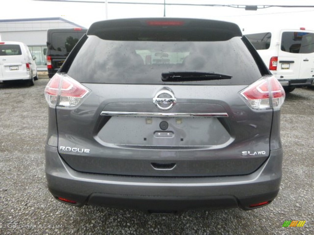 2015 Rogue SL AWD - Gun Metallic / Charcoal photo #6