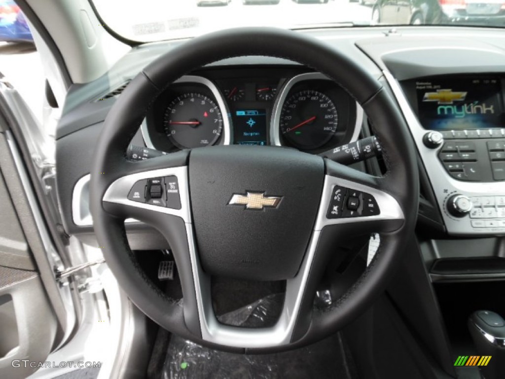 2016 Chevrolet Equinox LT AWD Jet Black Steering Wheel Photo #106503724
