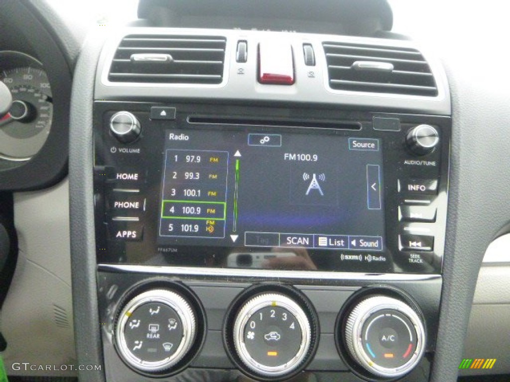 2016 Subaru Forester 2.5i Premium Controls Photo #106504195