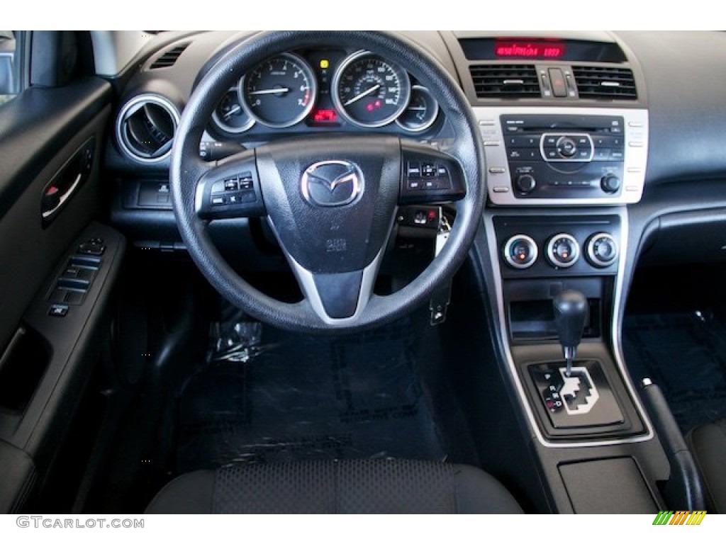 2011 MAZDA6 i Sport Sedan - Ingot Silver / Black photo #5