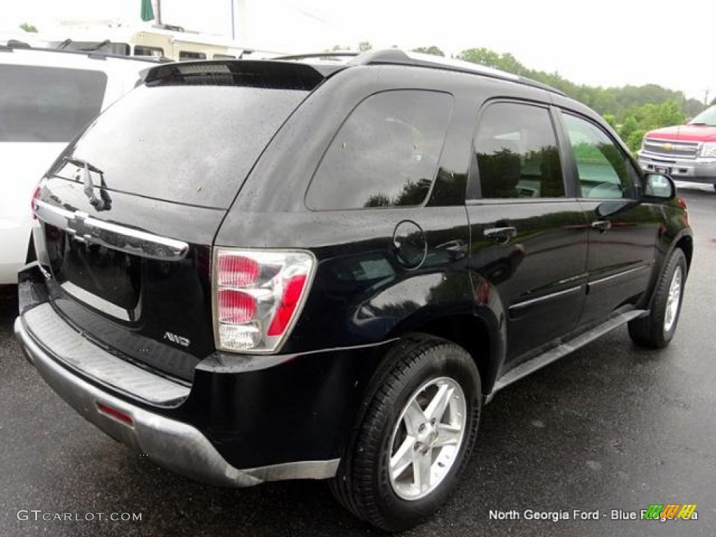2005 Equinox LT AWD - Black / Light Cashmere photo #3