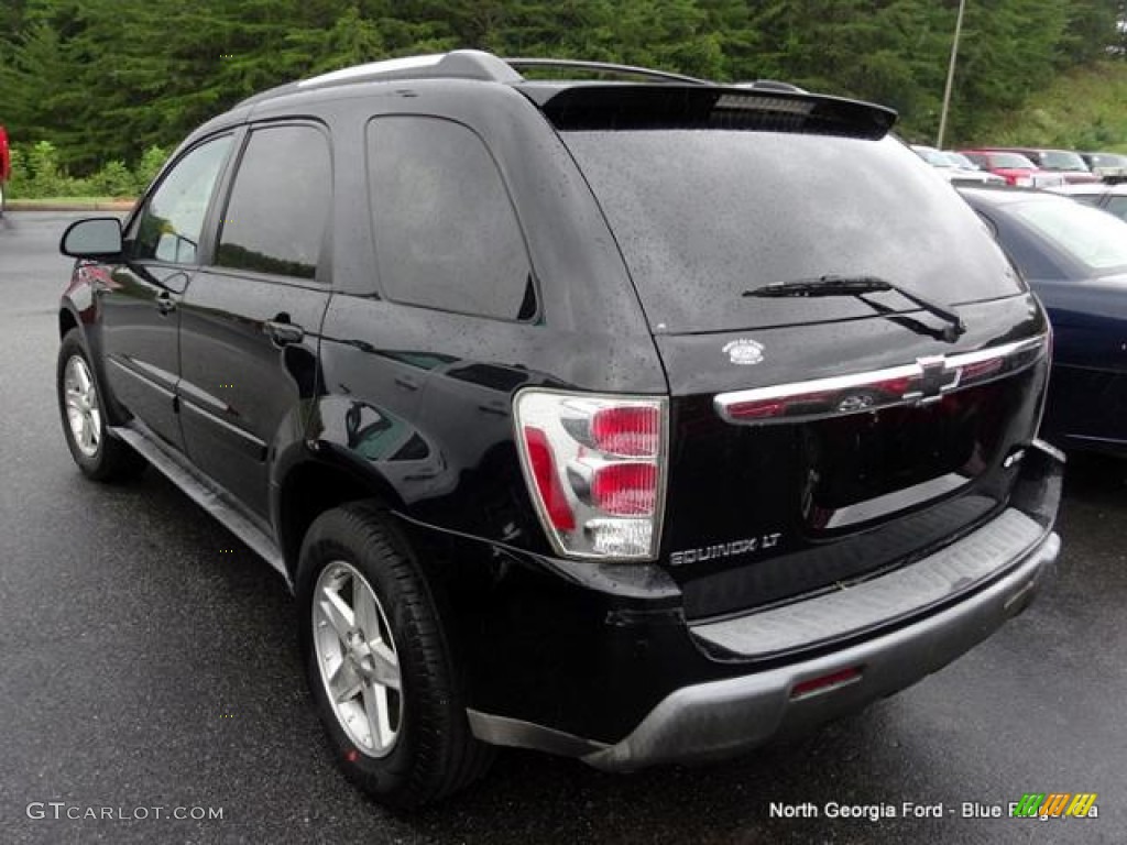 2005 Equinox LT AWD - Black / Light Cashmere photo #4